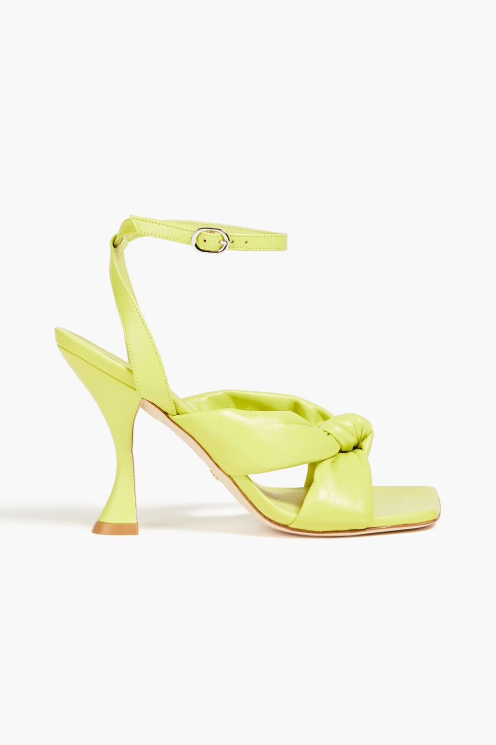 

Сандалии Playa с завязками Stuart Weitzman, зеленый лайм