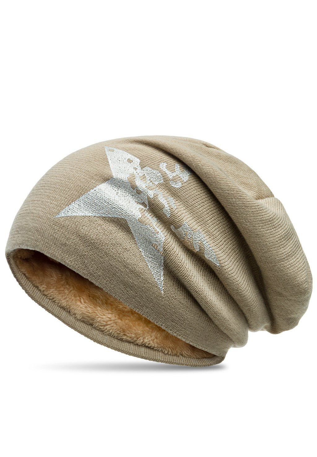 

Шапка Caspar, цвет beige