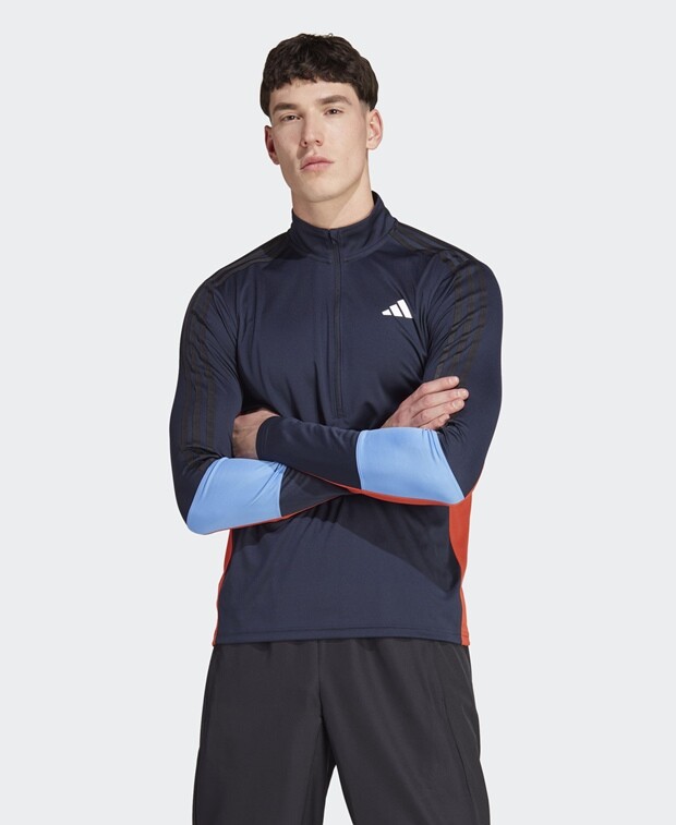 

Футболка adidas Performance, темно-синий
