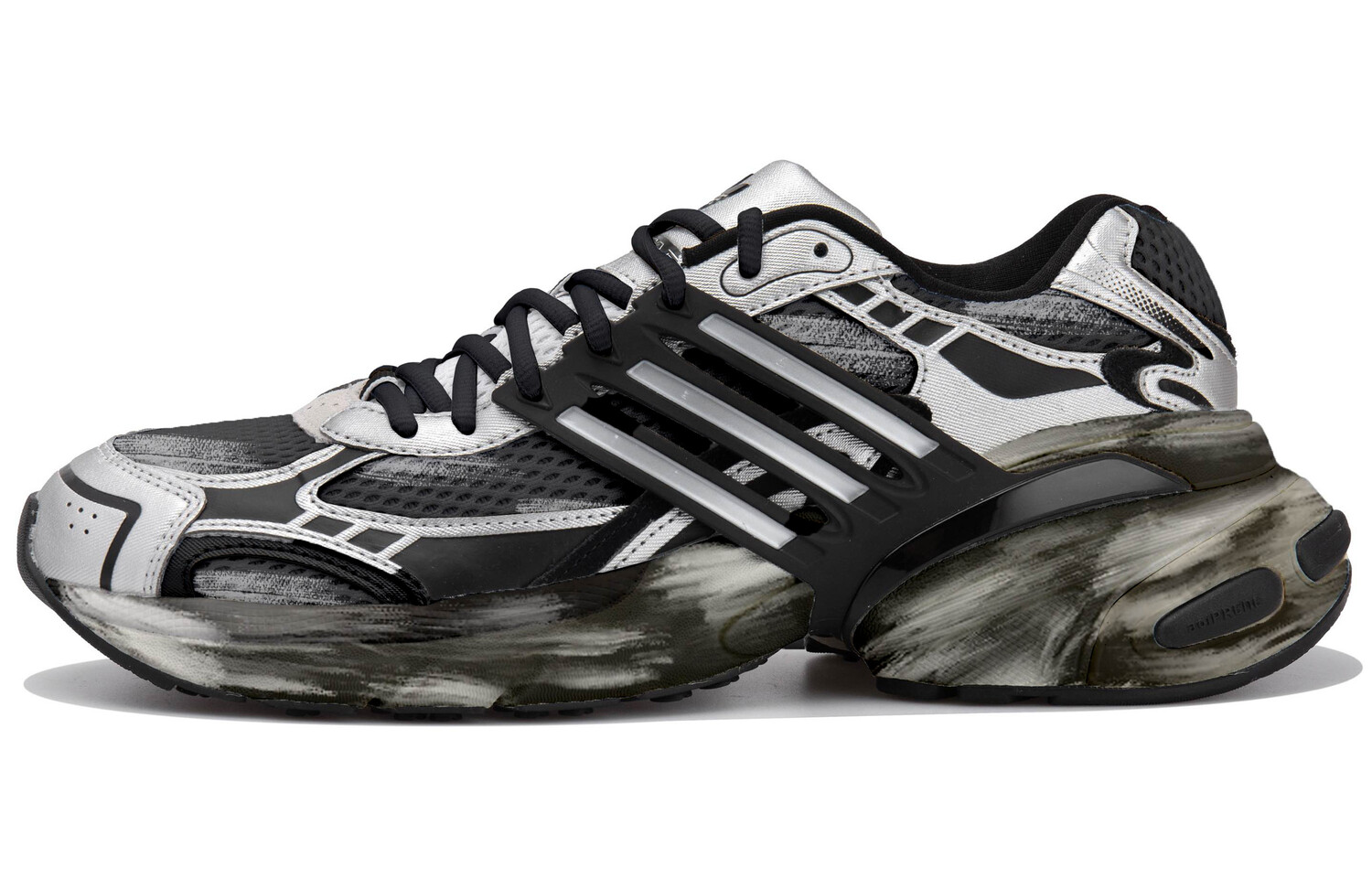 

Кроссовки adidas originals ADISTAR XLG Lifestyle Shoes Unisex Low-top Black/silver, черный/серебряный