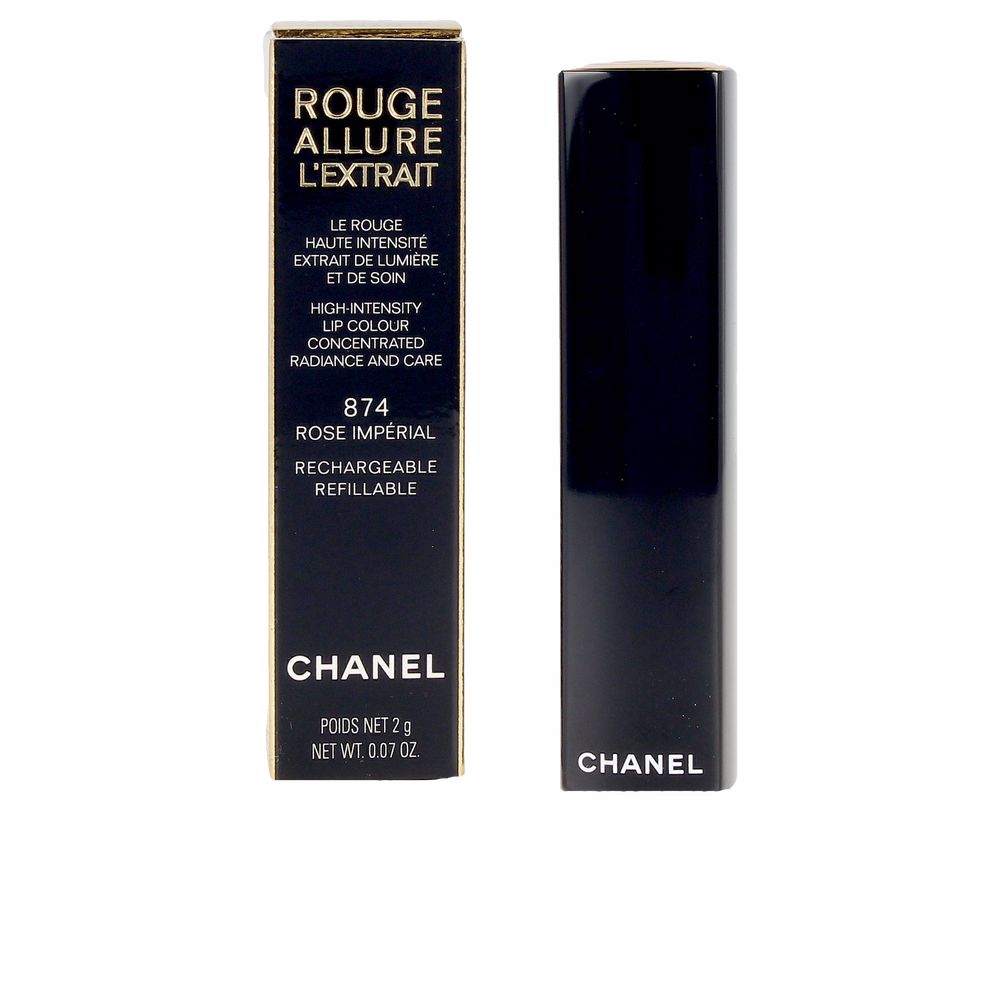 Губная помада Rouge allure l’extrait lipstick Chanel, 1 шт, rose imperial-874 цена и фото