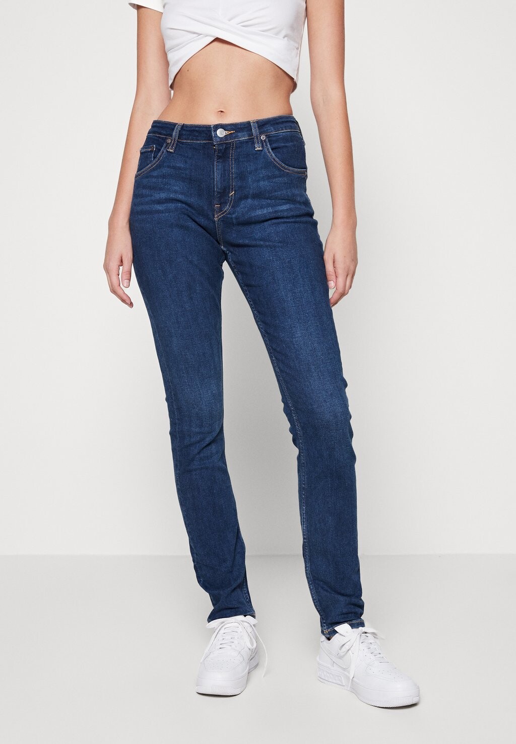 

Джинсы Skinny Fit Weekday, синий