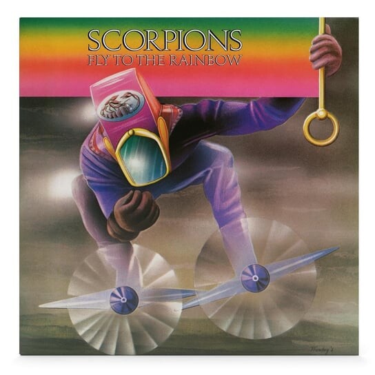 виниловая пластинка scorpions fly to the rainbow remastered 2023 transparentny фиолетовый винил Виниловая пластинка Scorpions - Fly To The Rainbow (Remastered 2023) (transparentny фиолетовый винил)