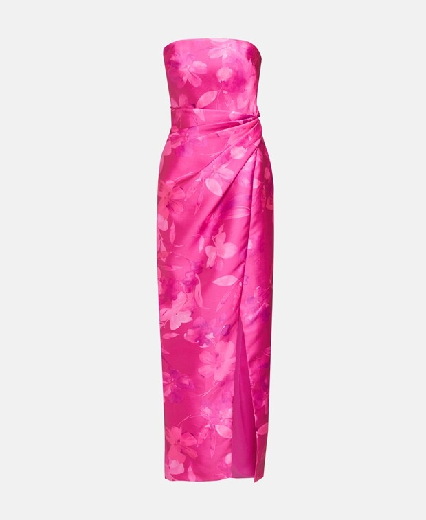 

Вечернее платье Monique Lhuillier, фуксия