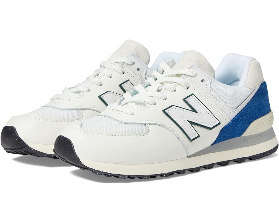 

Кроссовки New Balance Classics U574v2, цвет White/Royal Blue