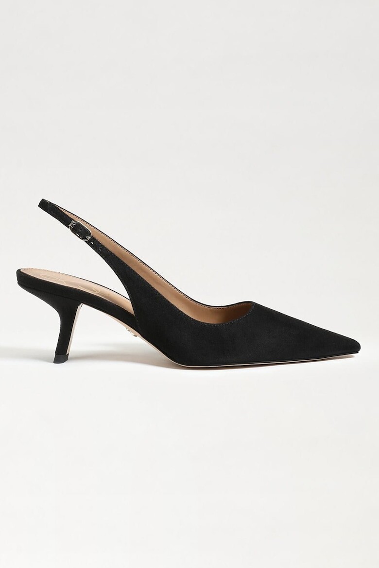 

Туфли Bianka с острым носком и каблуком-котенком Sam Edelman, черный