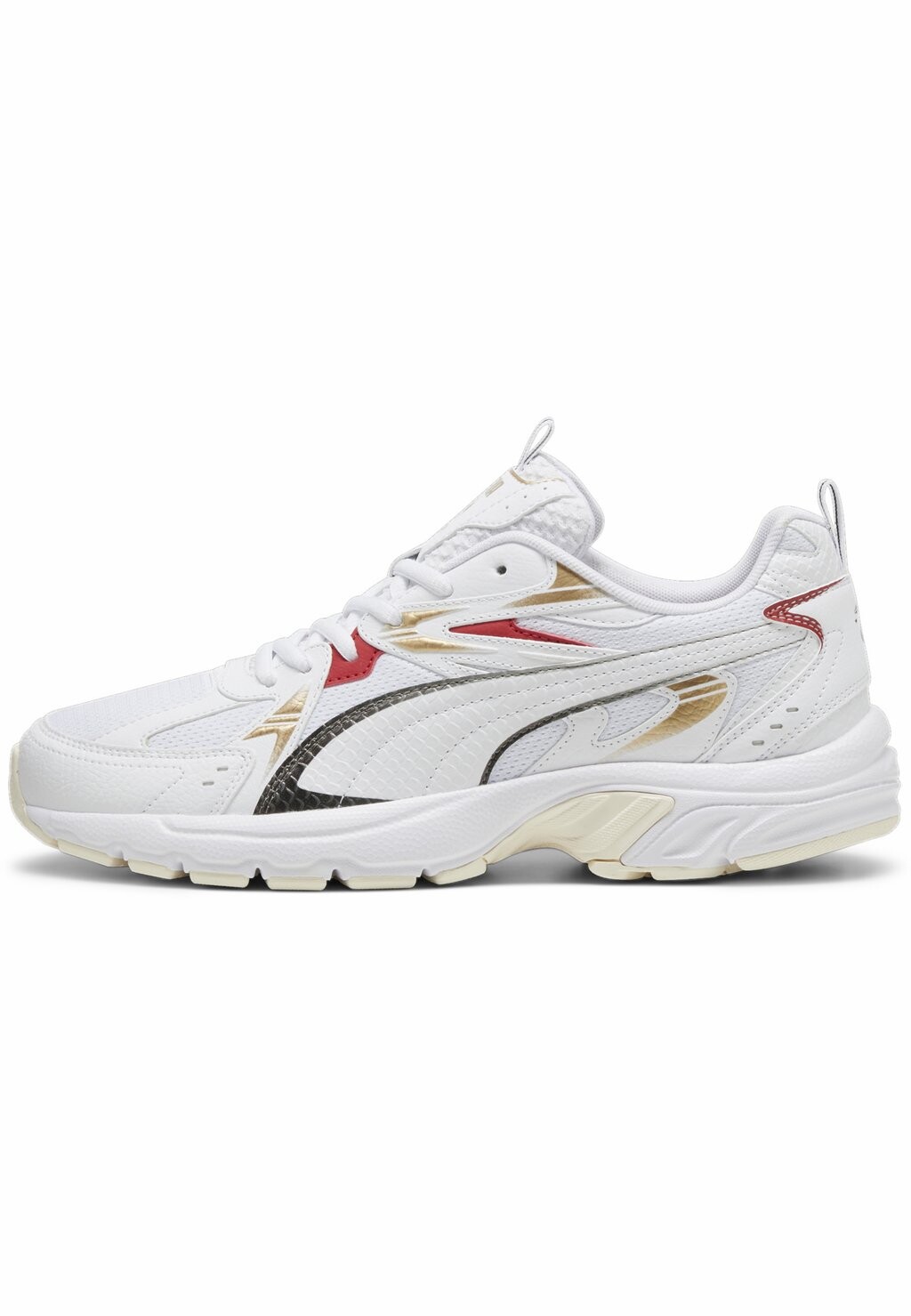 

Кроссовки Puma MILENIO TECH DRAGON, цвет white black club red gold