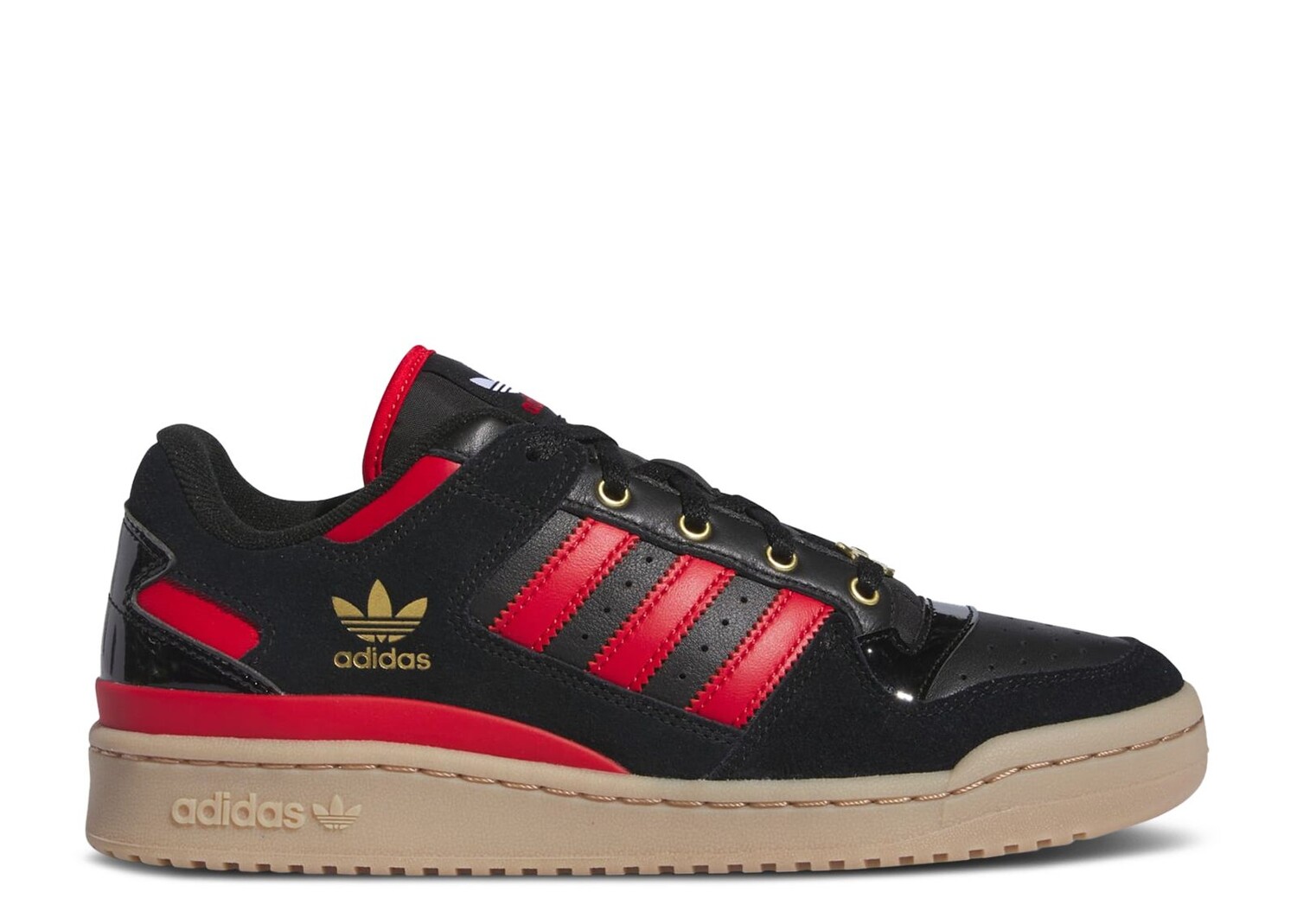 

Кроссовки adidas Forum Low Cl 'Black Scarlet Gum', черный