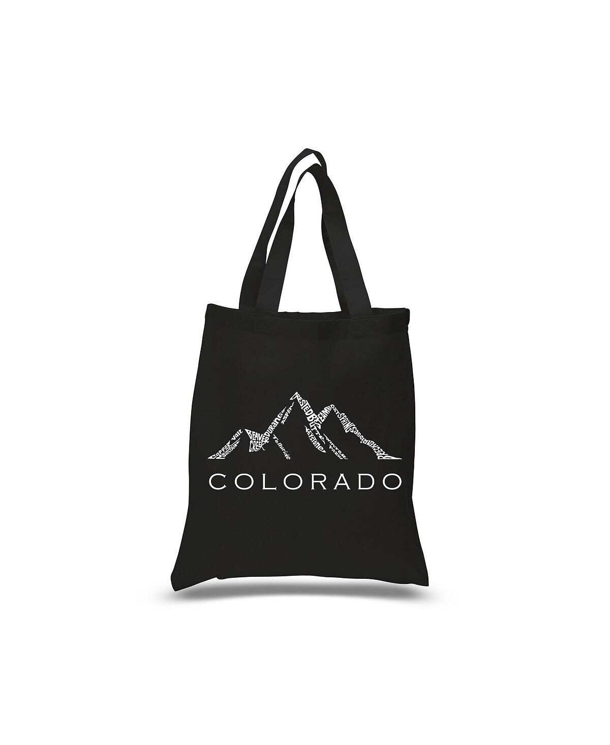 

Colorado Ski Towns — сумка Word Art LA Pop Art, черный
