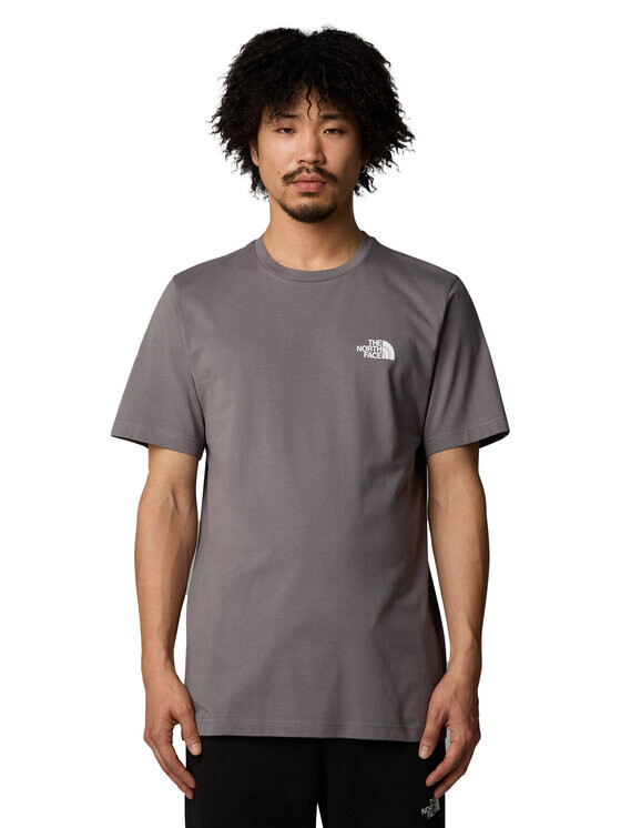

Футболка стандартного кроя The North Face, серый