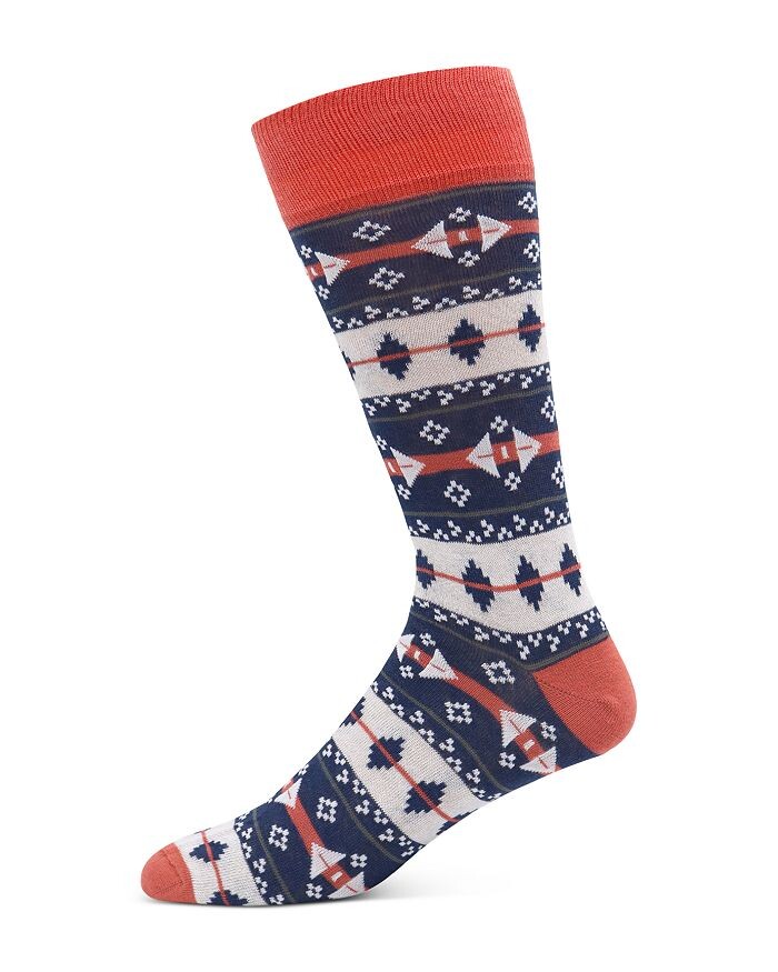 

Носки Fair Isle Crew — эксклюзив The Men's Store at Bloomingdale's, мультиколор