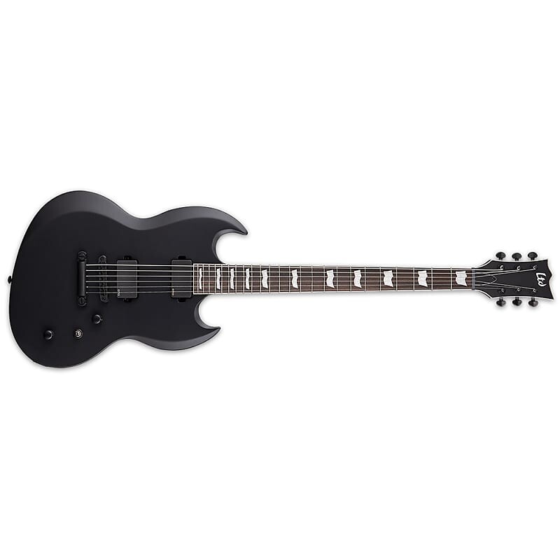 

Электрогитара ESP LTD Viper-400 Baritone Electric Guitar, Pau Ferro, Black Satin