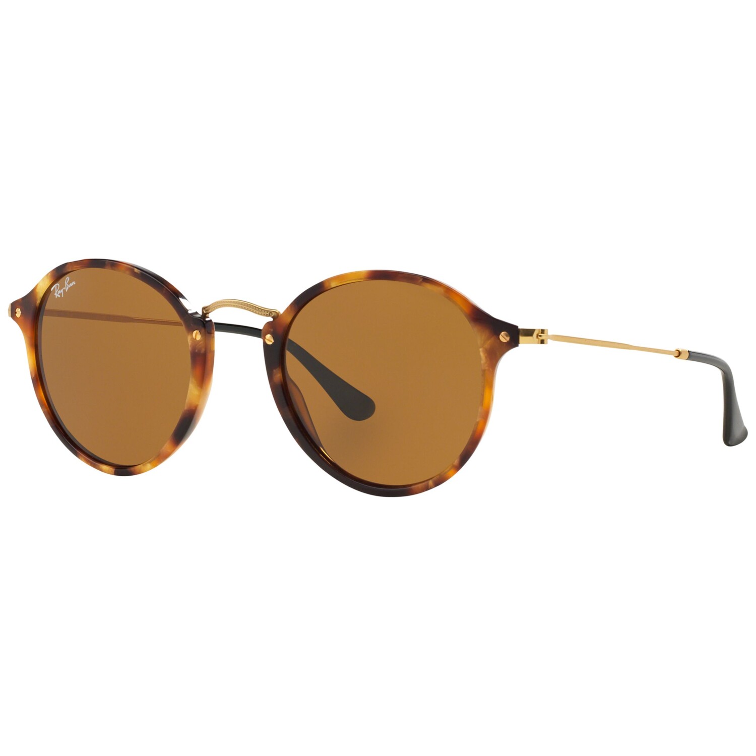 

Овальные солнцезащитные очки Ray-Ban RB2447, черепаховый цвет