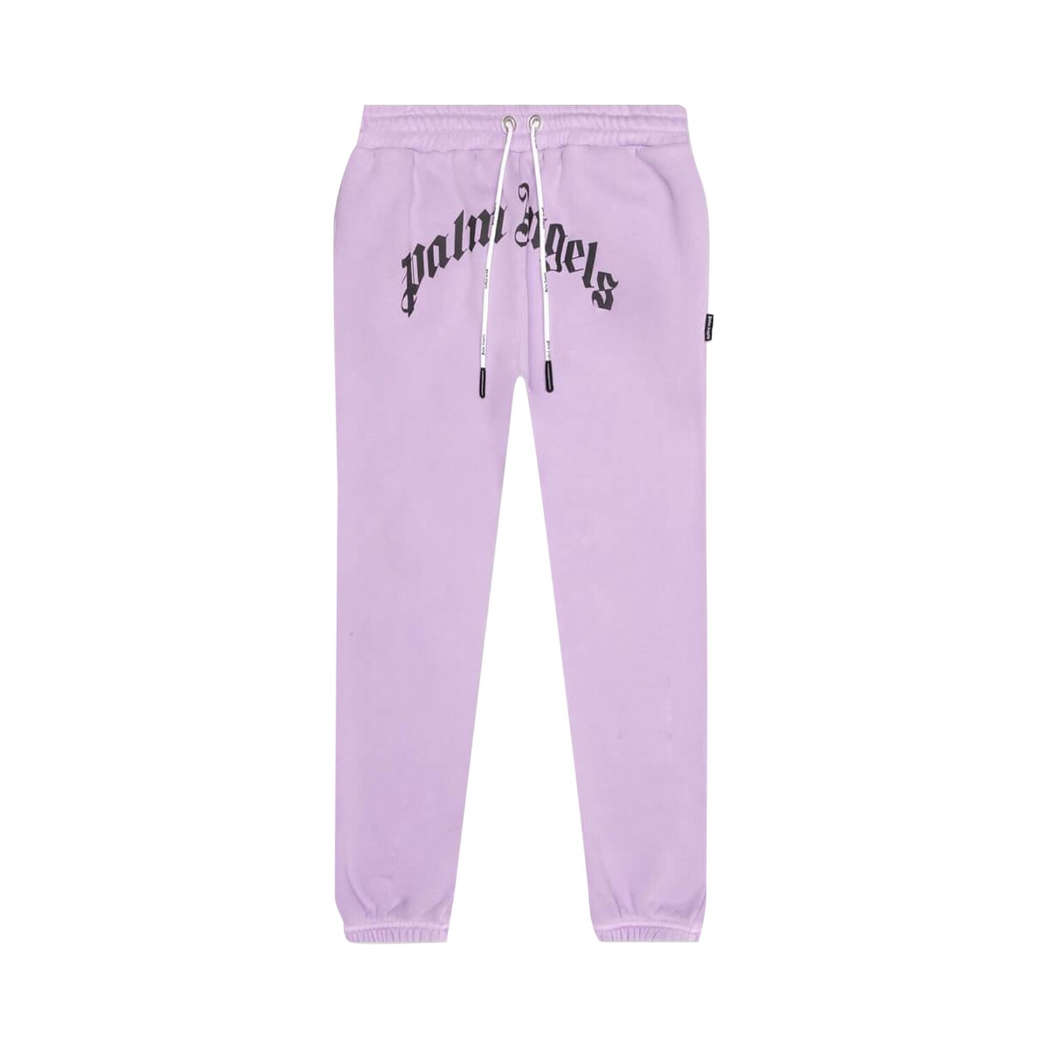 

Спортивные брюки с изогнутым логотипом Palm Angels GD, цвет Сиреневый/Белый