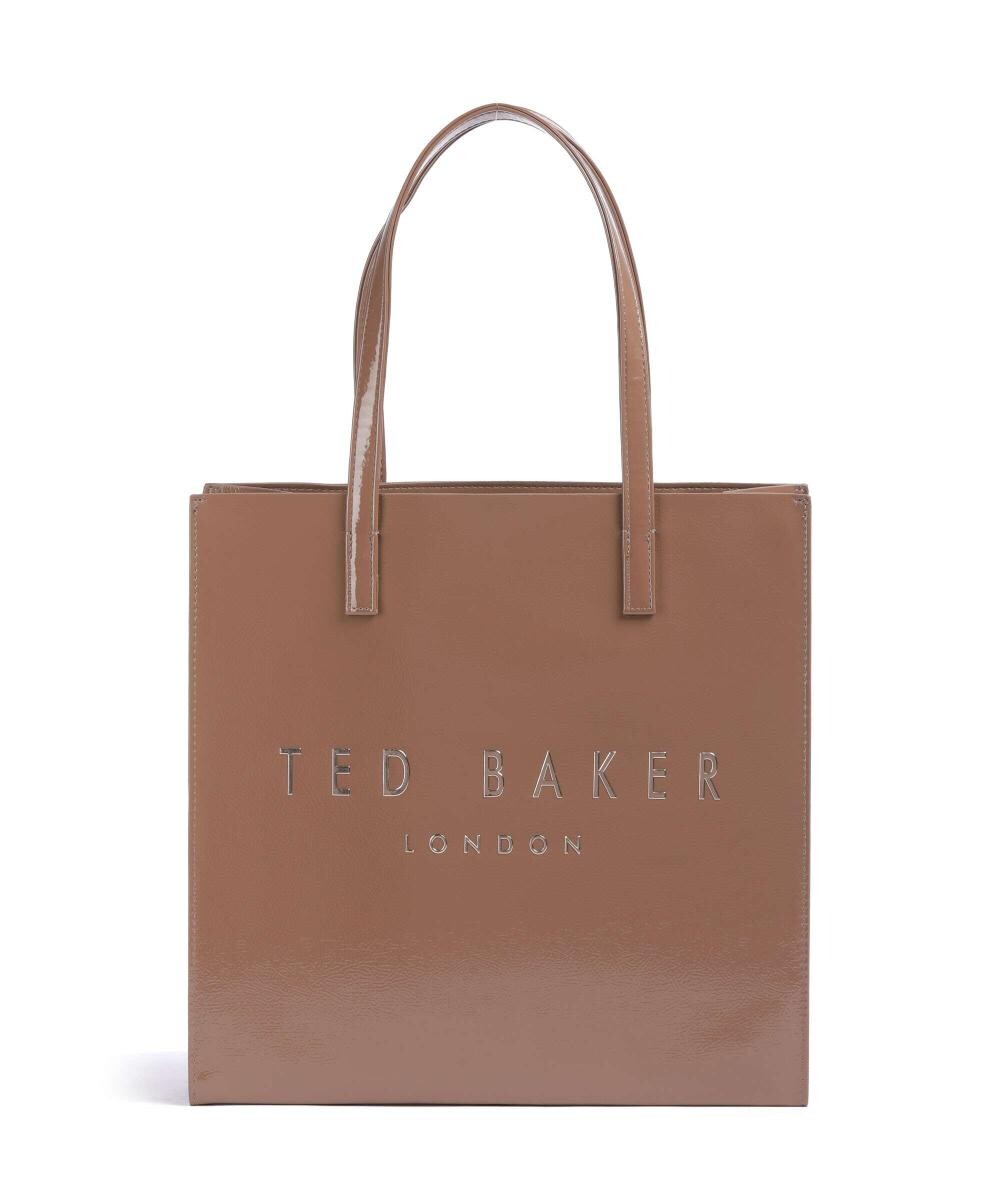 

Шоппер crinkon из искусственной кожи Ted Baker, коричневый