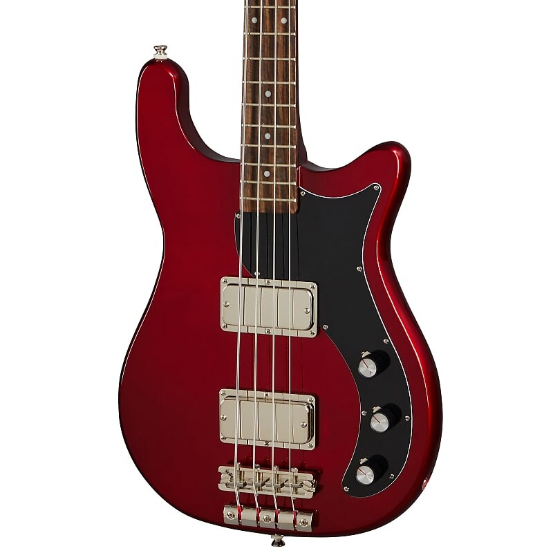 

Басс гитара Epiphone Embassy Bass Guitar, Sparkling Burgundy