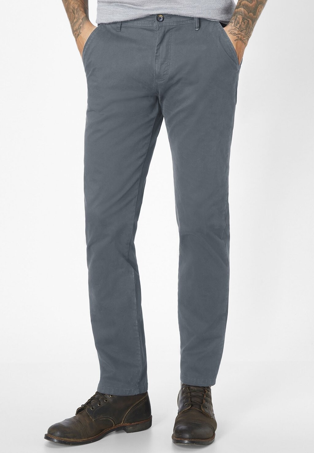 Чино ODESSA MUST HAVE STRETCH Redpoint, цвет grey