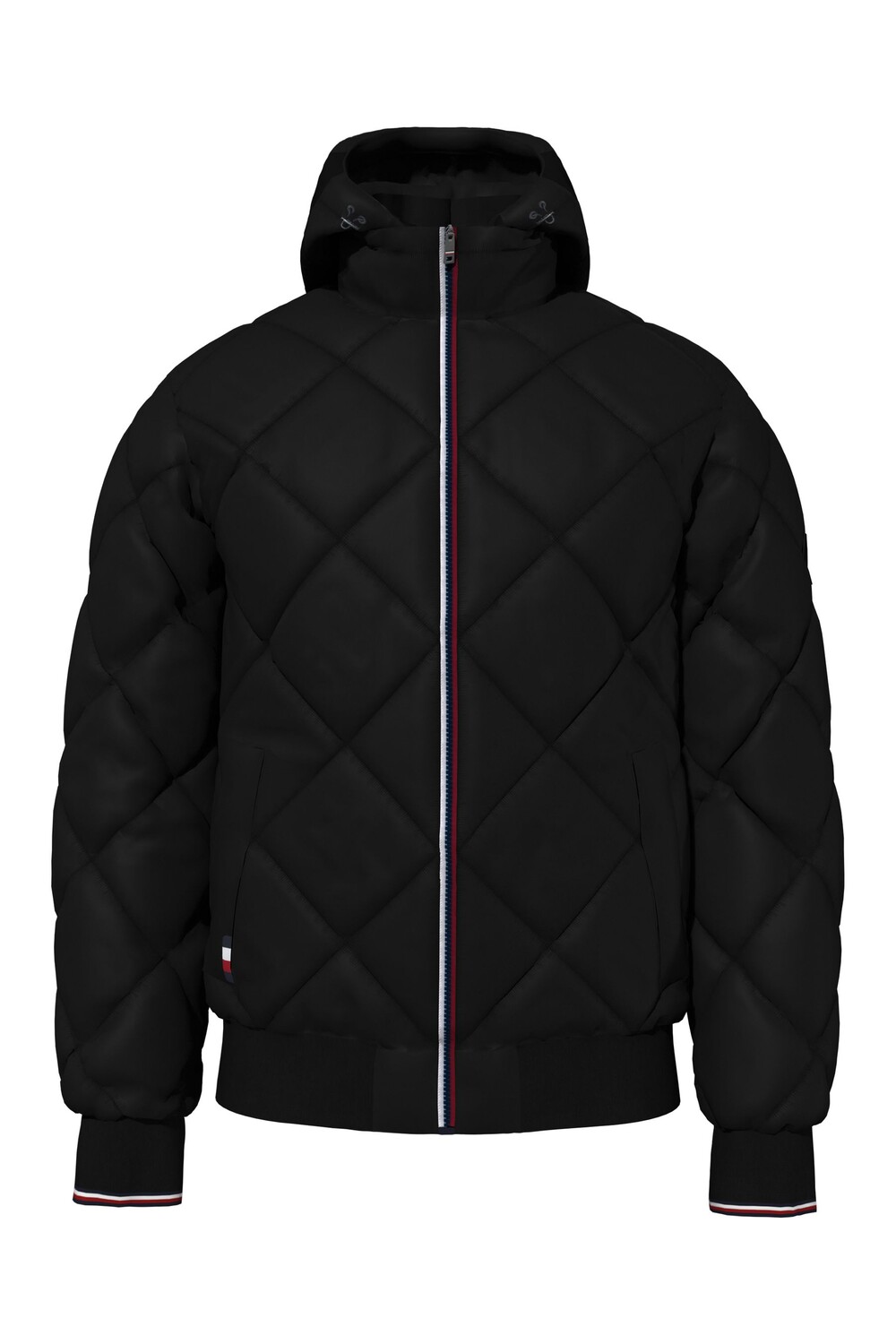 

Черный жакет Big And Tall с ромбовидной стежкой Tommy Hilfiger, черный