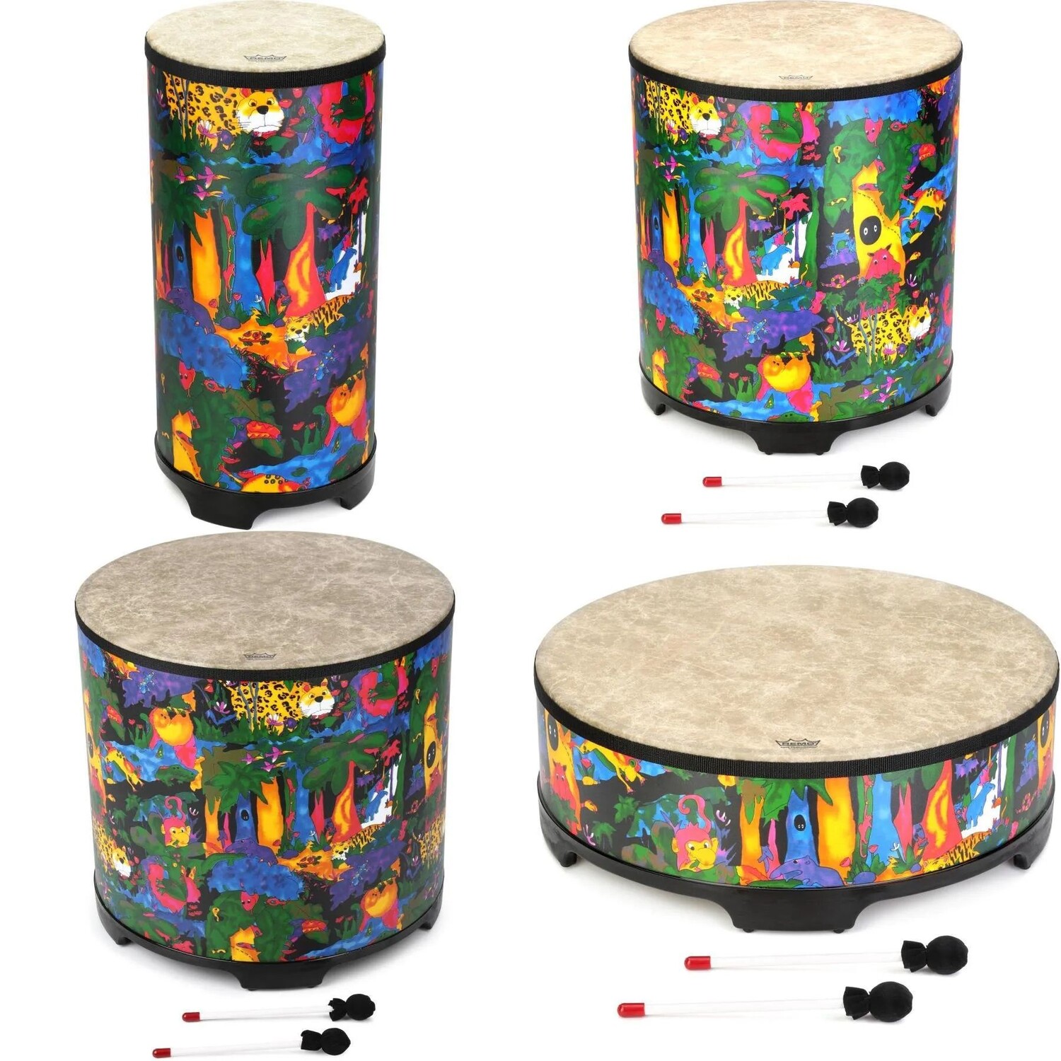 

Новый набор барабанов Remo Kids Percussion Gathering