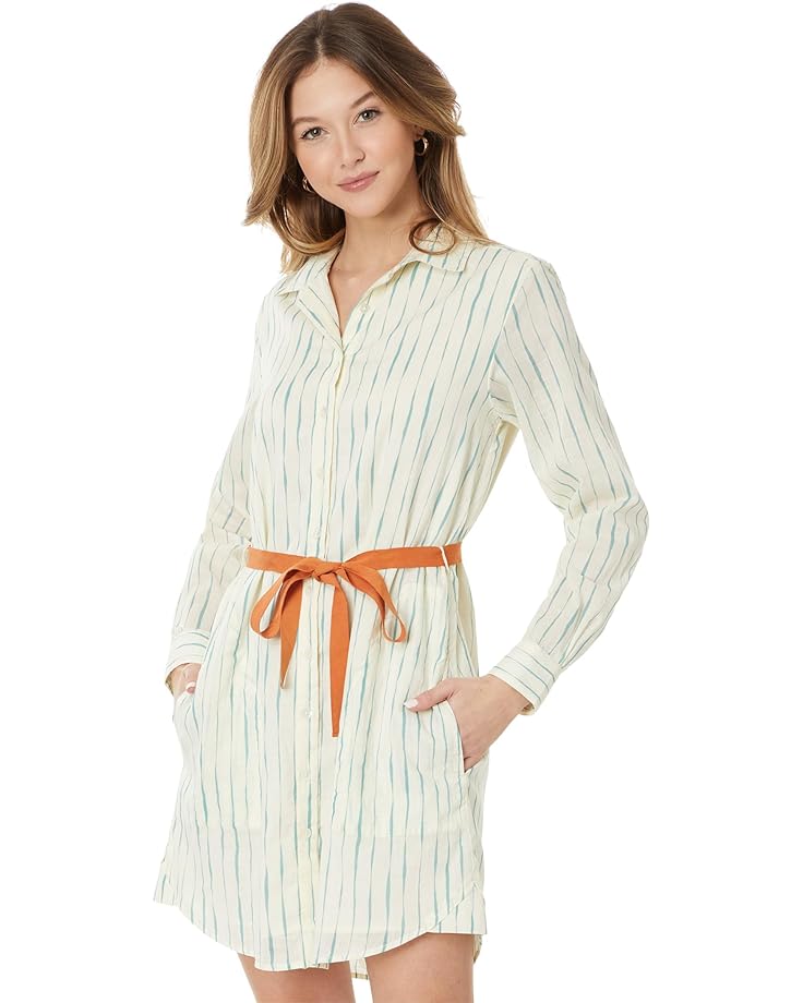 Платье Lilla P Long Sleeve Shirt, цвет Rope/Sea