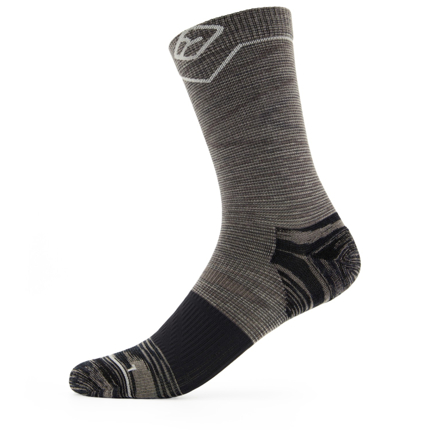 Носки из мериноса Ortovox Alpine Mid Socks, цвет Black Raven