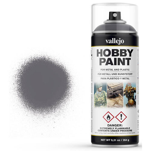 

Миниатюра Vallejo Fantasy Color Aerosol Primer: Gunmetal (400ml)