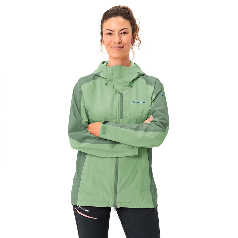 

Куртка VAUDE Elope Full Zip Rain, зеленый