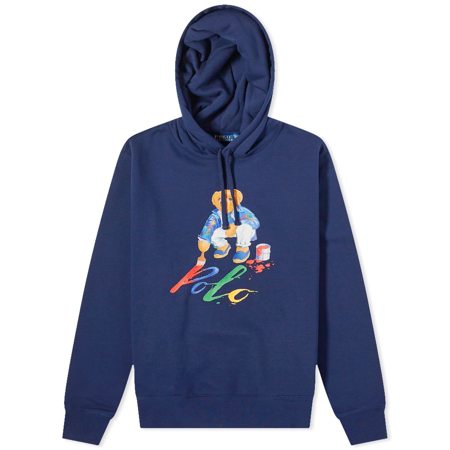 

Худи Polo Ralph Lauren Painting Bear, цвет Cruise Navy