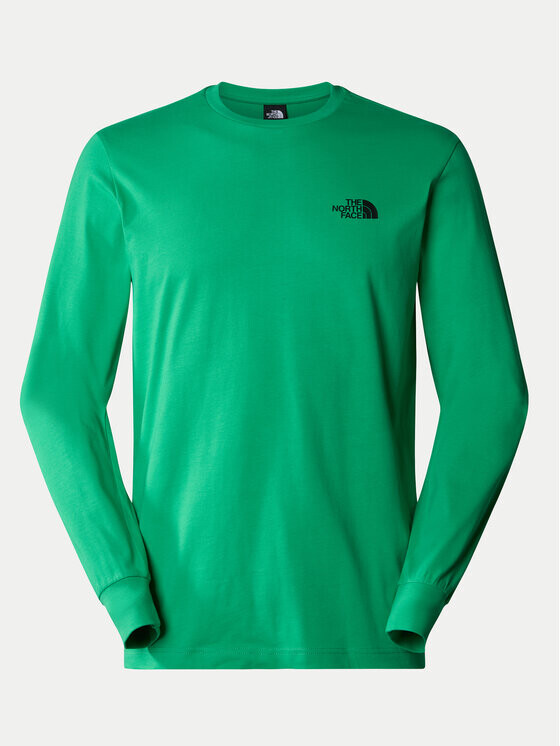 

Классический крой с длинными рукавами The North Face, зеленый