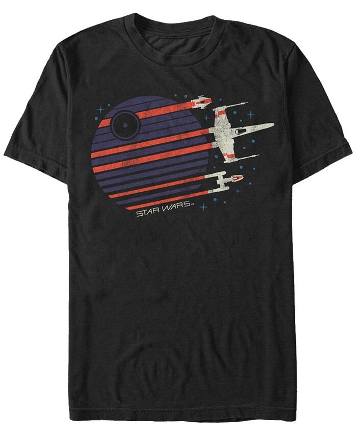 

Мужская футболка с короткими рукавами Star Wars Rebel Flyby Fifth Sun, черный