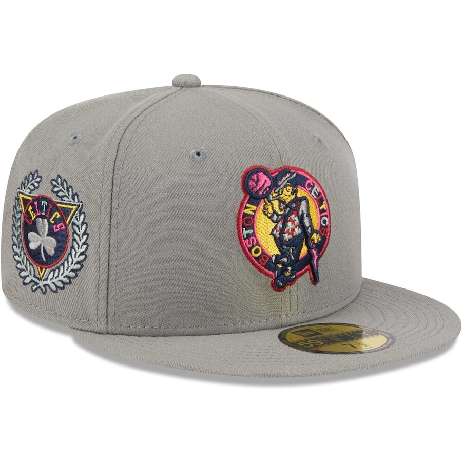 

Бейсболка New Era Boston Celtics, серый