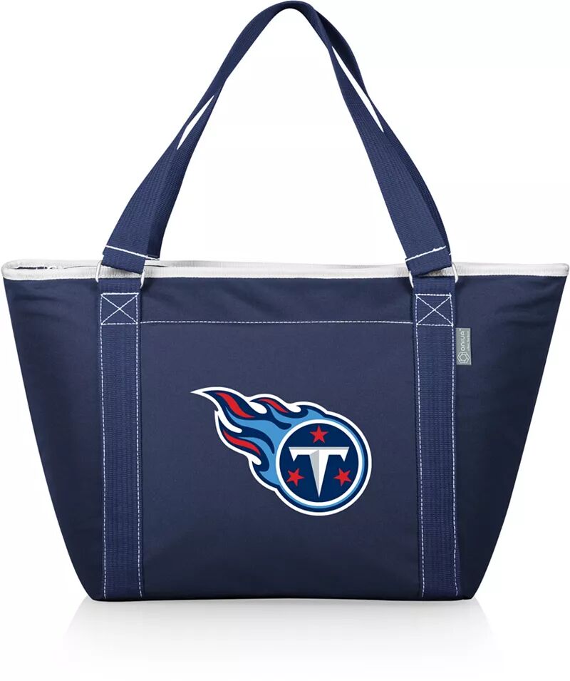 

Темно-синяя большая сумка-холодильник Picnic Time Tennessee Titans Topanga