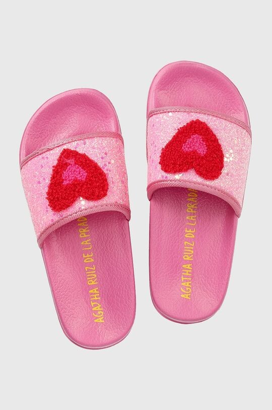 Agatha Ruiz de la Prada Детские тапочки, розовый