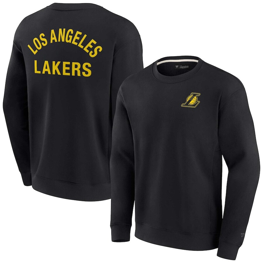 

Толстовка Fanatics Signature Los Angeles Lakers, черный