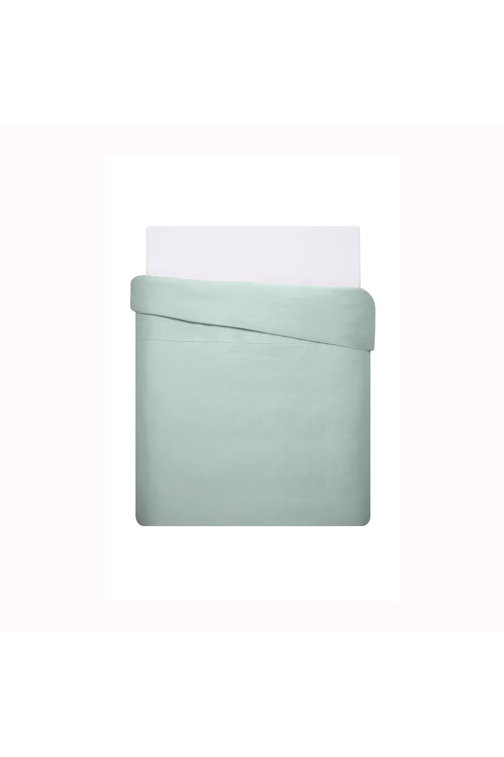 

Пододеяльник атласный Linens Mix&Match одинарный, зеленый