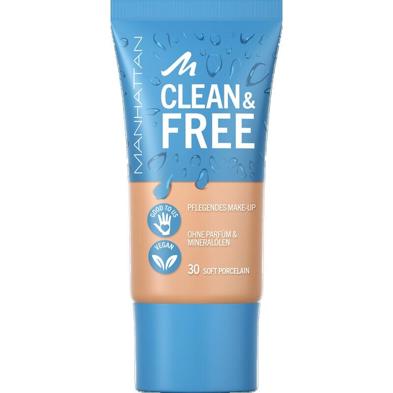 

Тинт Clean & Free Skin 30 Soft Porcelain Manhattan, 30 ml