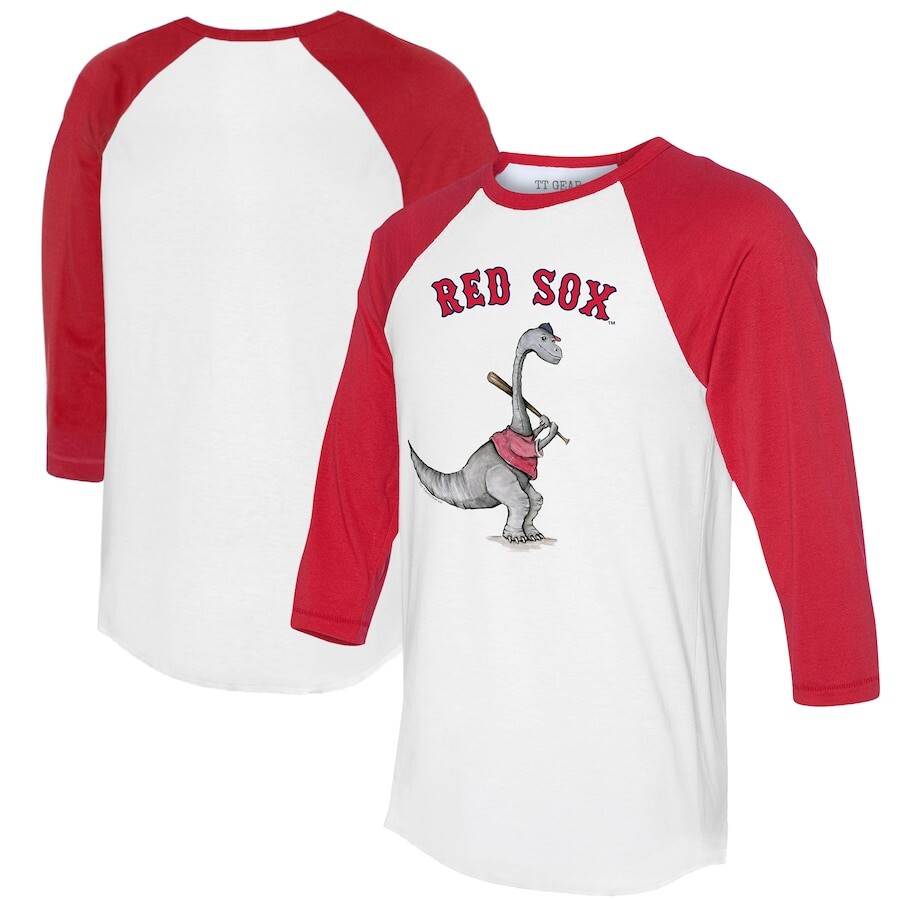 

Футболка с длинным рукавом Tiny Turnip Boston Red Sox, белый