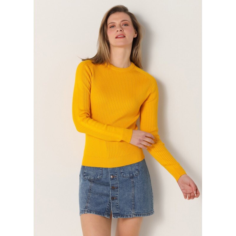 

Свитер Lois Jeans Round Neck, желтый