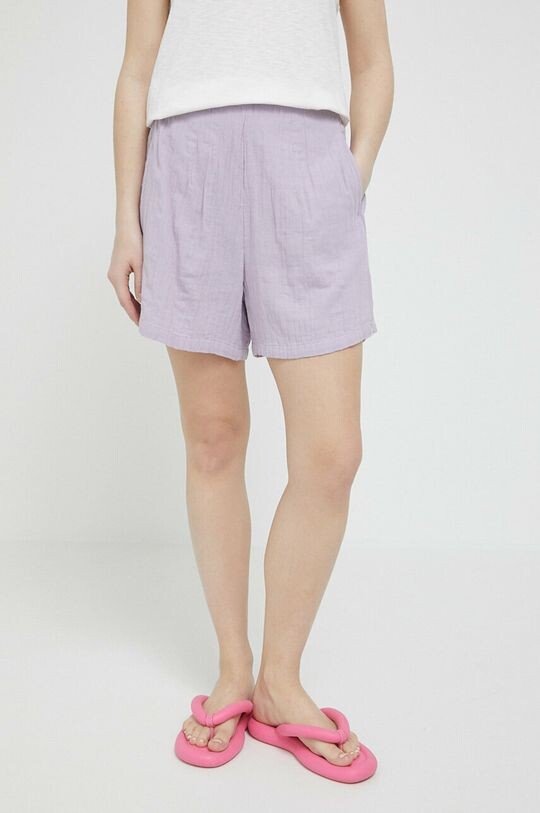 

Хлопковые шорты Roxy, фиолетовый