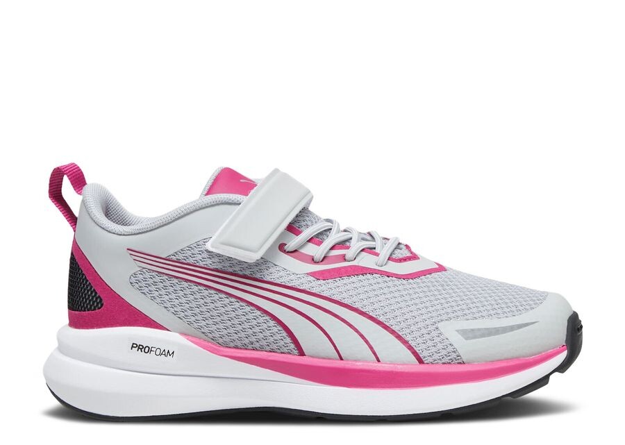 

Кроссовки Puma Kruz Little Kid 'Ash Grey Pinktastic', серый