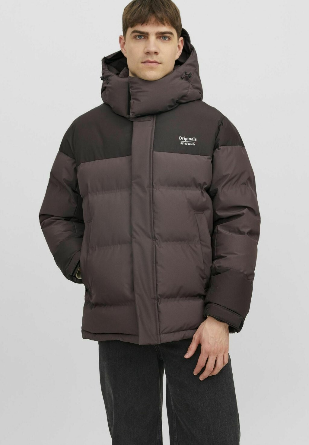 

Куртка Jack & Jones WATTIERTE FUNCTIONS, цвет chocolate brown
