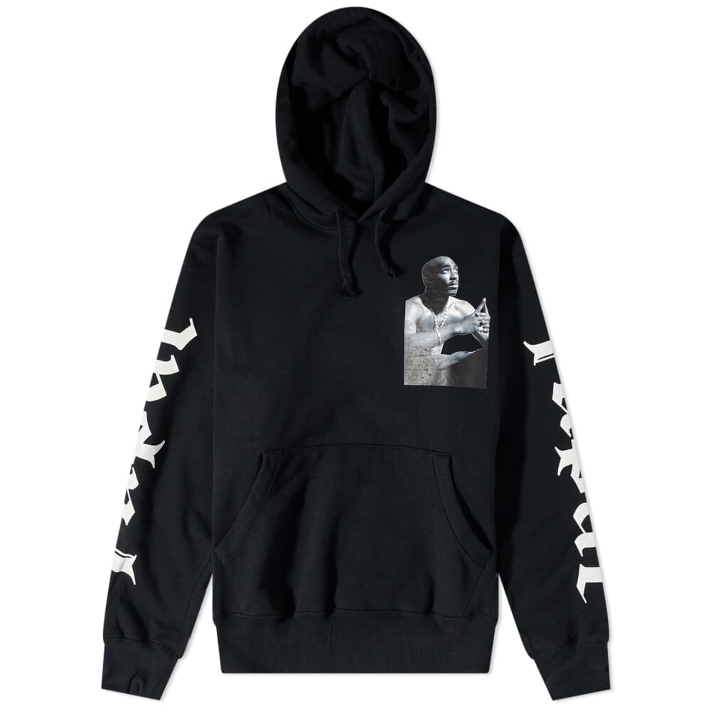 

Толстовка с капюшоном Wacko Maria Tupac Heavyweight Pullover Type 1, черный