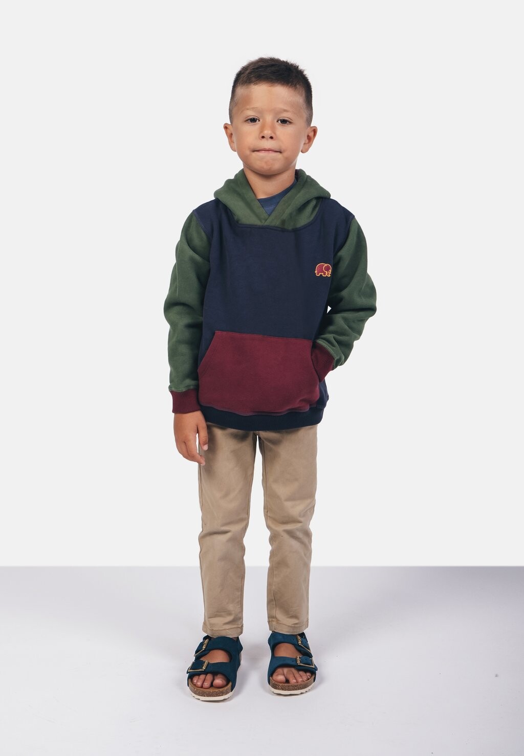 

Толстовка Color Block Unisex Trendsplant, цвет navy blue