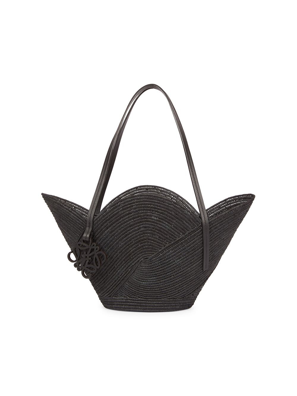 

Сумка-корзина LOEWE x Paula's Ibiza Petal из рафии Loewe, черный
