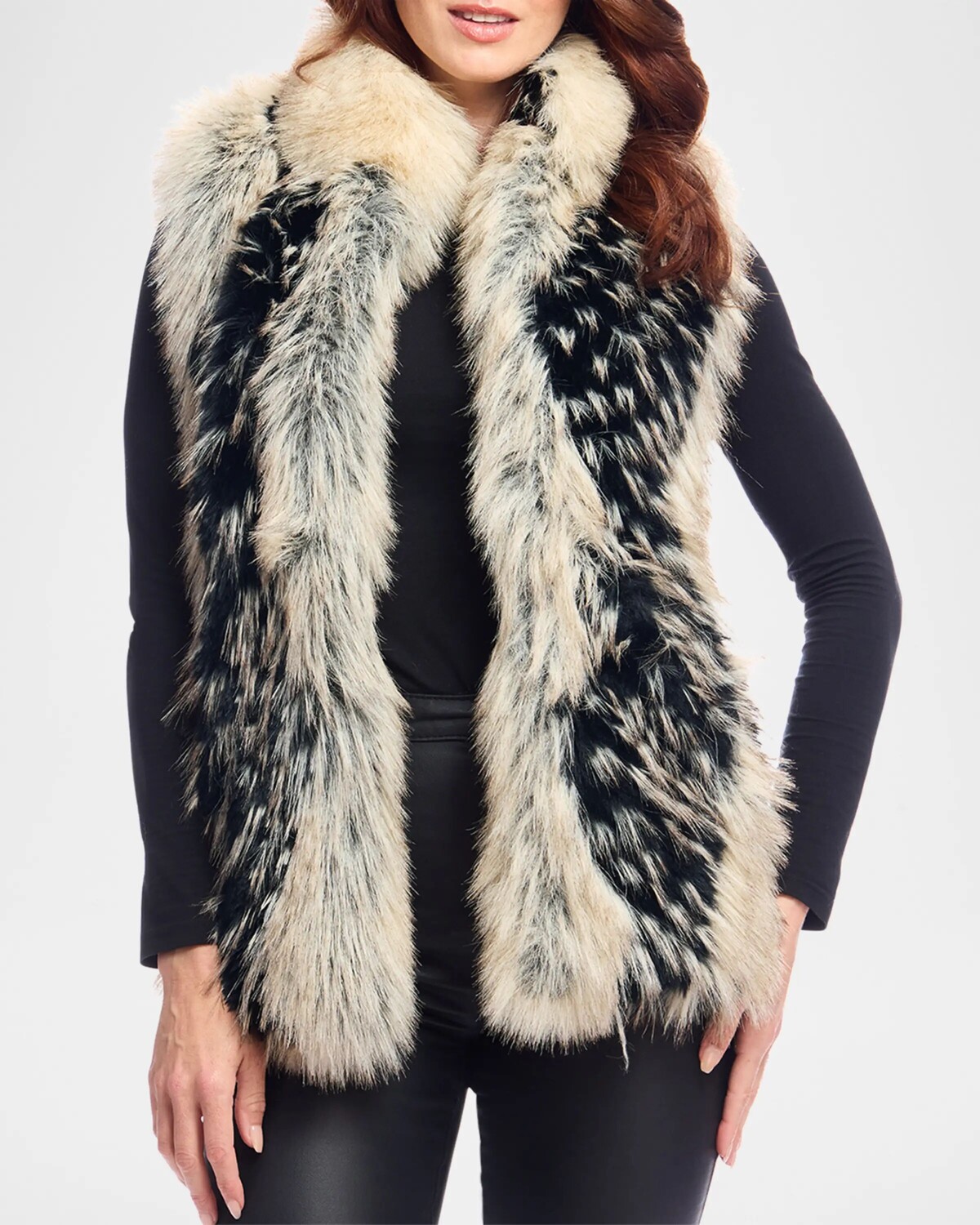 

Жилет из искусственного меха, ограниченная серия — все размеры Fabulous Furs, цвет Ivory Fox
