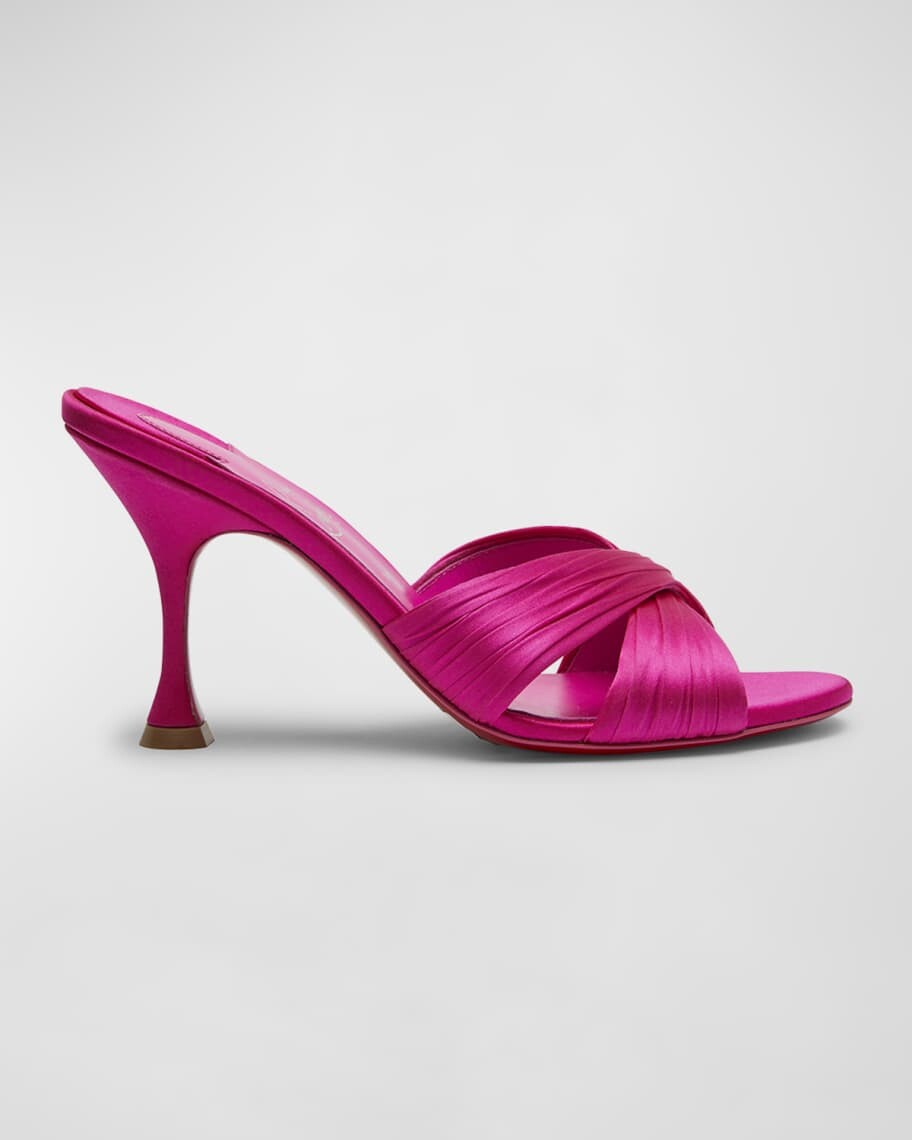 

Сандалии без задника Nicol Is Back с перекрестными крестами Christian Louboutin