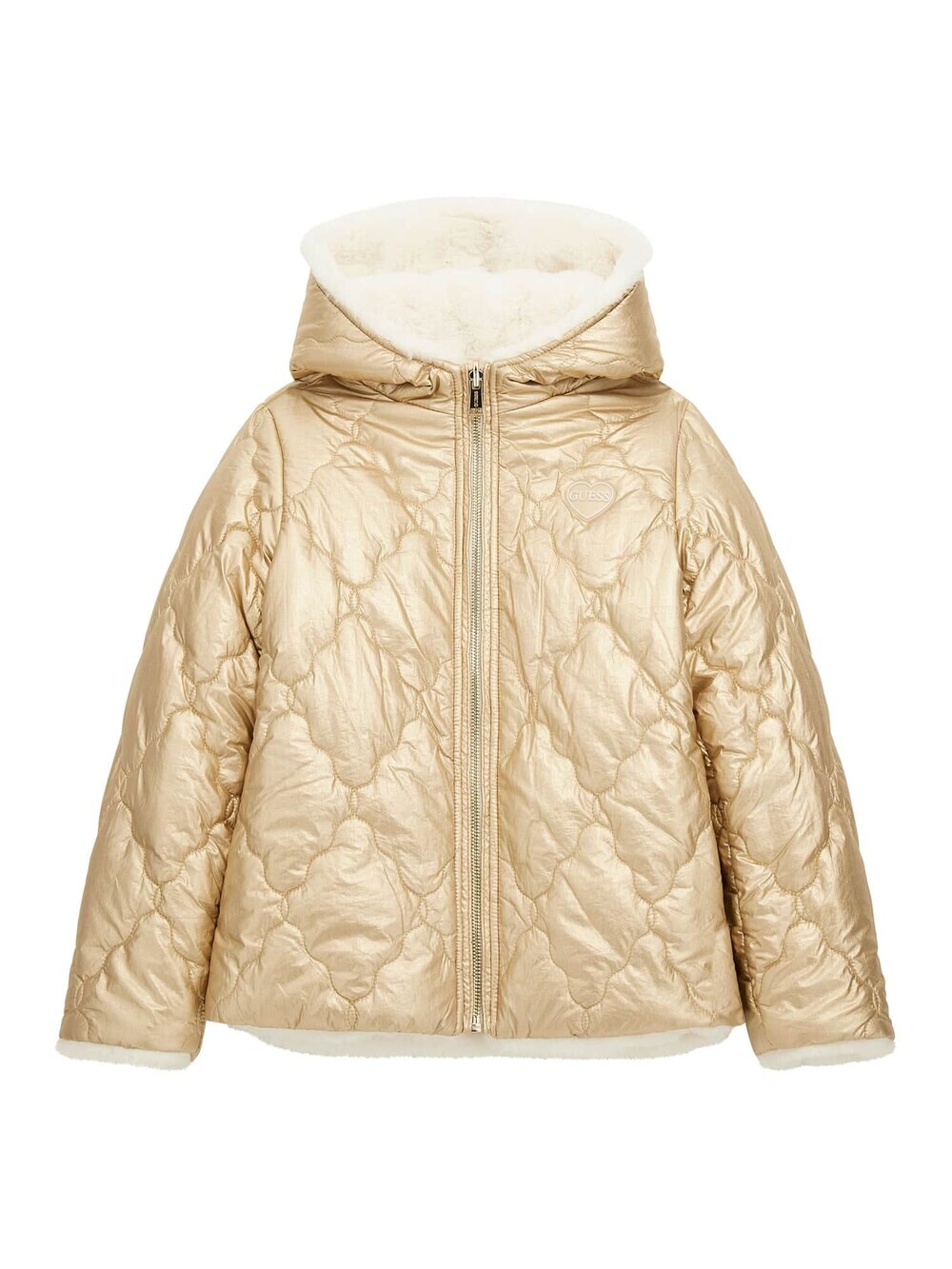 

Межсезонная куртка Guess, розовое золото, Розовый