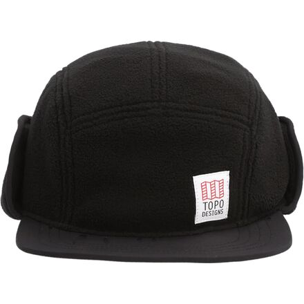 Флисовая шапка Topo Designs, черный
