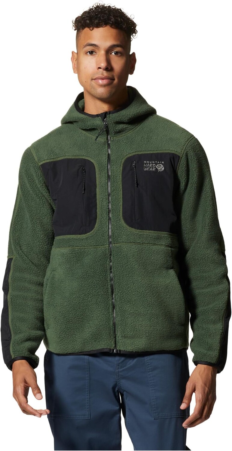 

Флисовая толстовка Hicamp Mountain Hardwear, цвет Surplus Green