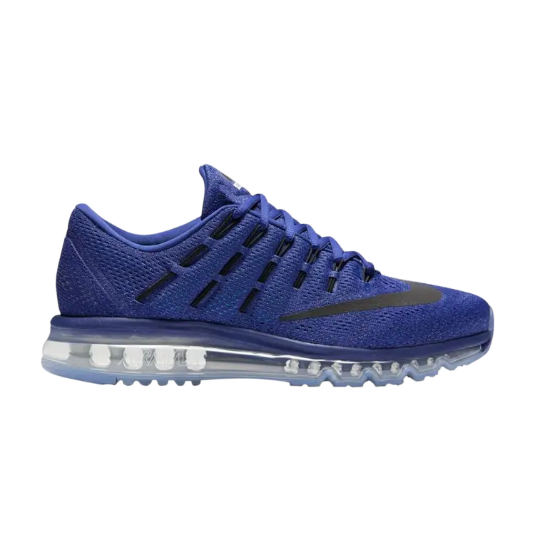 

Кроссовки Nike Air Max 2016 'Deep Royal Blue Black', синий
